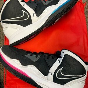 Nike Kyrie Infinity South Beach - Shoes with Pink and Blue Highlights